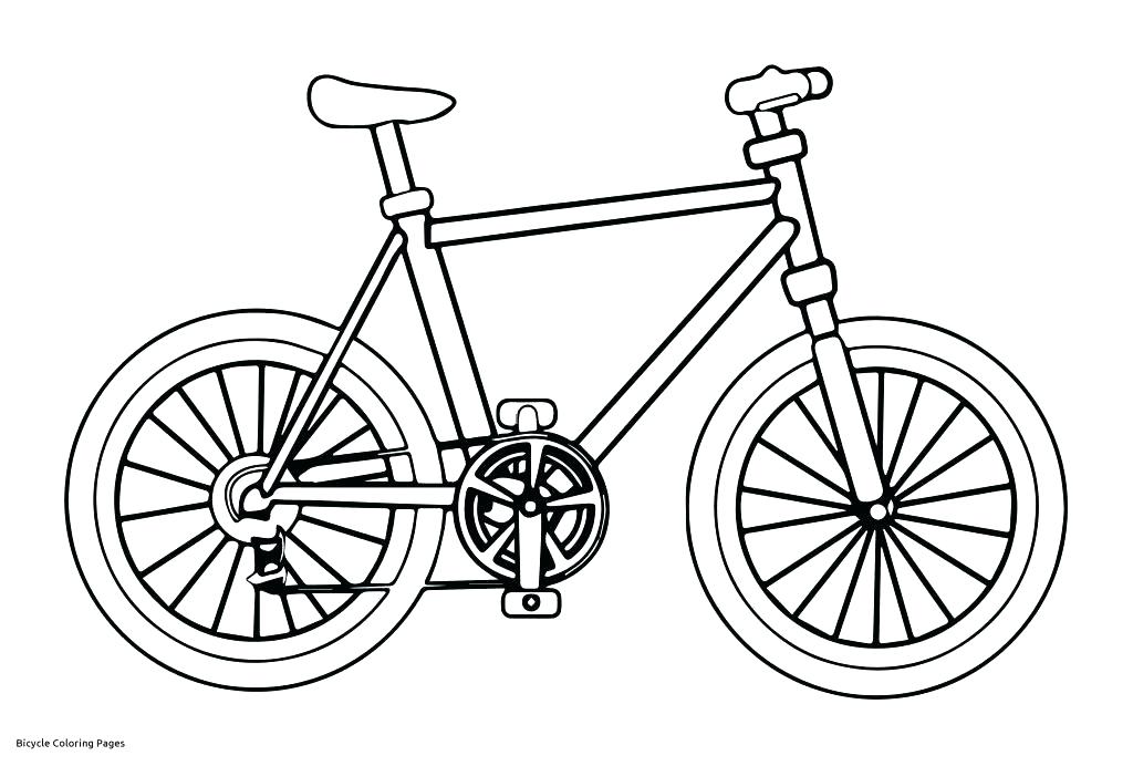 1024x692 Bike Riding Coloring Pages Bicycle Coloring Pages Bike Coloring