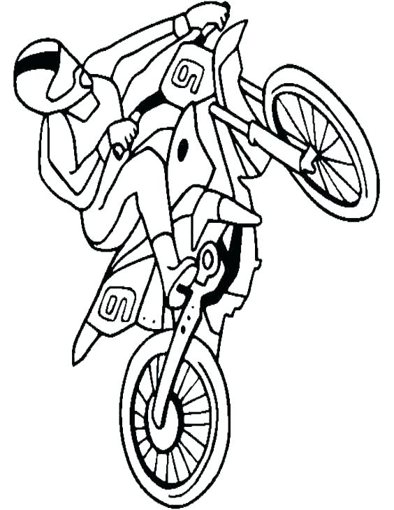 564x730 Bicycle Coloring Pages With Mountain Bike Of Bikes Printable