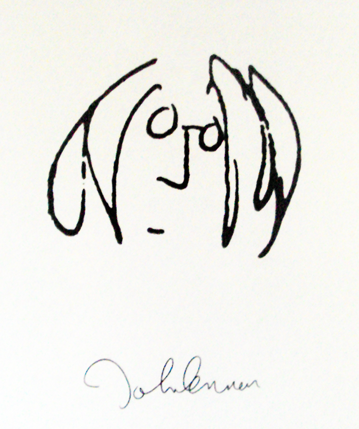 1507x1800 Huge Collection Of 'john Lennon Glasses Drawing' Download More