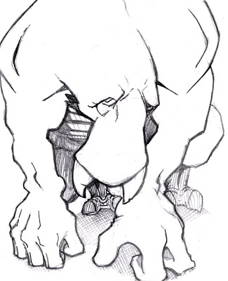 325x400 Weekend Monster Sketches Dirty Inks