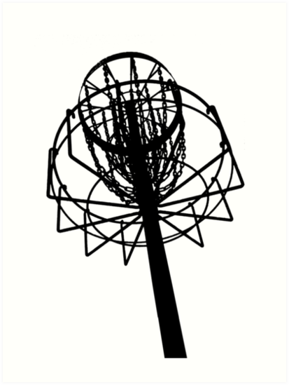413x549 Disc Golf Art Prints