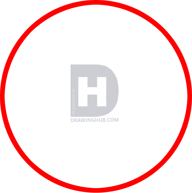 632x633 How To Draw A Disco Ball, Step