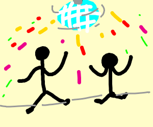 300x250 Disco Drawing