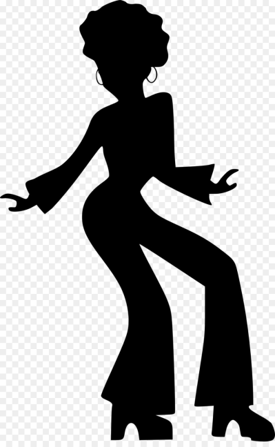 399x648 Download Free Png Disco Dance Drawing Silhouette Clip Art