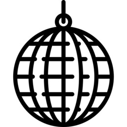 260x260 Drawing, Disco, Illustration, Transparent Png Image Clipart Free