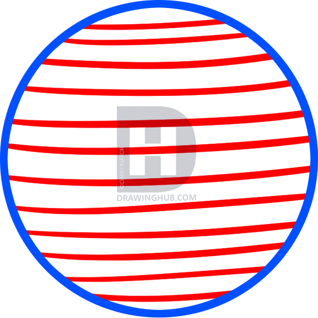 632x633 How To Draw A Disco Ball, Step