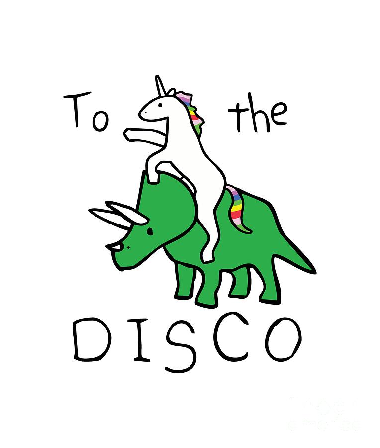 764x900 To The Disco Drawing