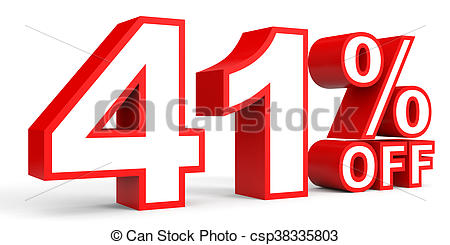 450x245 Discount Percent Off Illustration On White Background