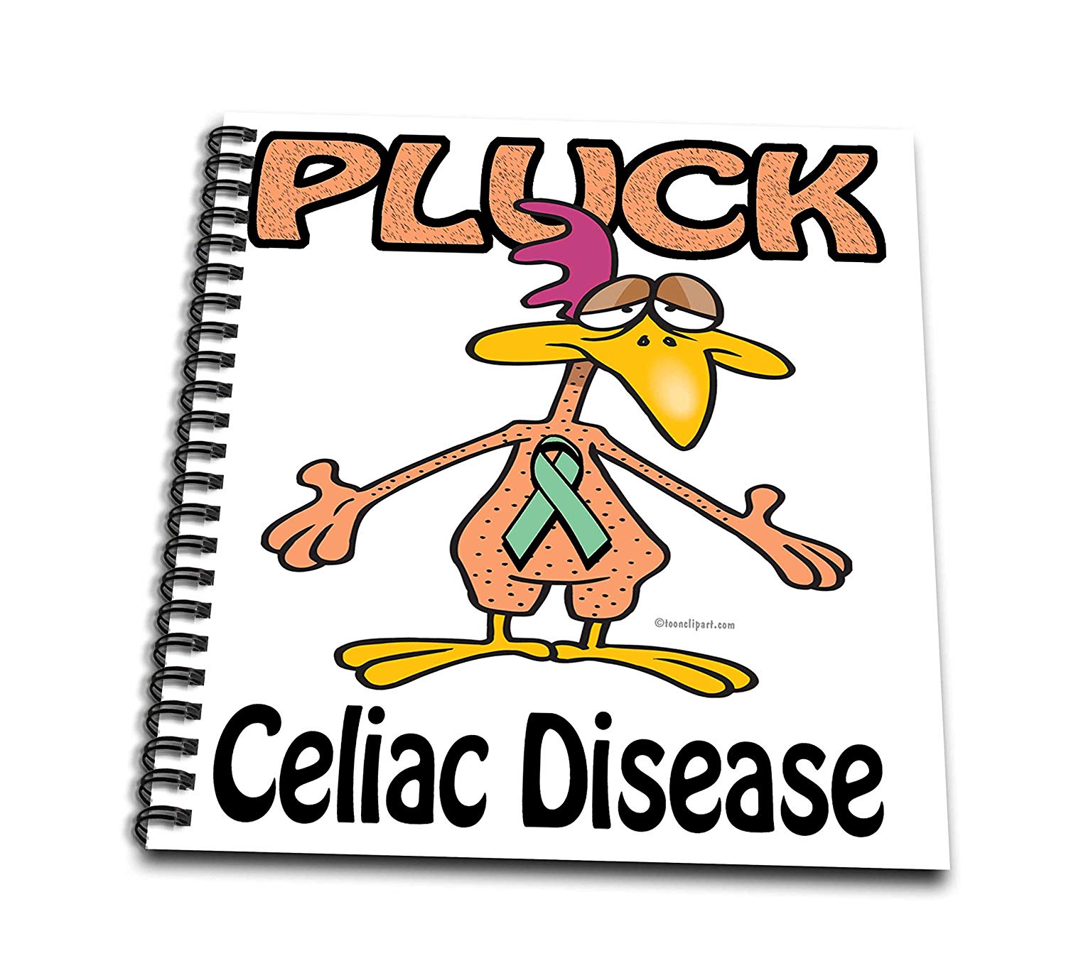 1500x1363 Db Chicken Pluck Celiac Disease Awareness Ribbon