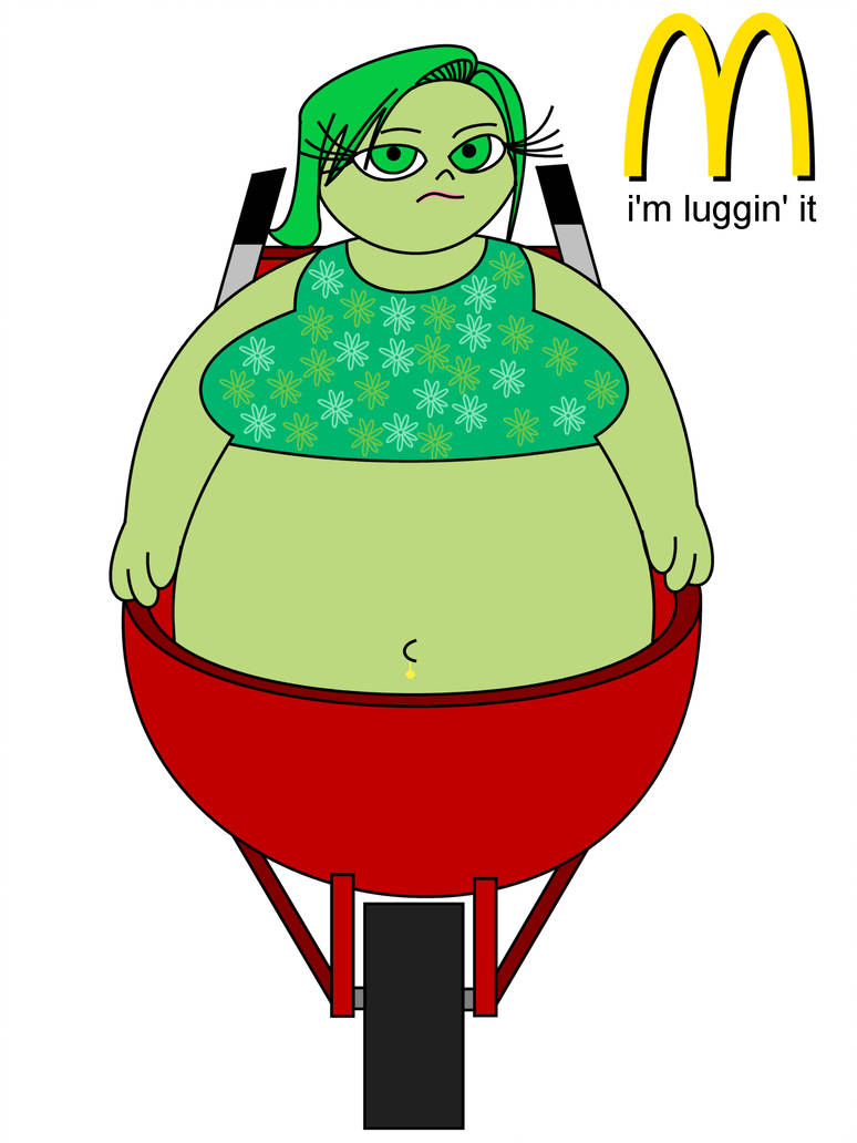 774x1032 Inside Out Disgust Luggin' It