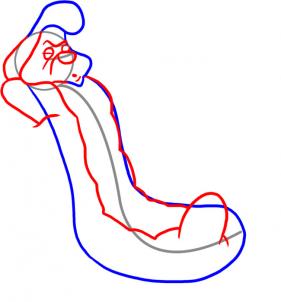 281x302 How To Draw How To Draw Caterpillar, Alice In Wonderland