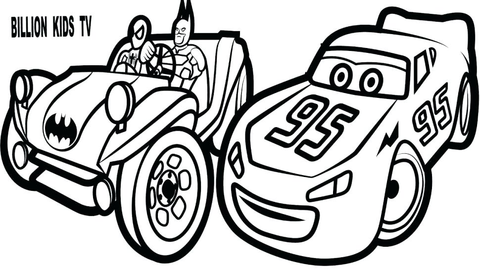 970x546 Disney Cars Coloring Pages Formula Race Drawing At Free