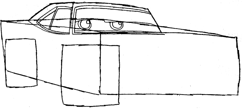 800x362 How To Draw King From Disney Pixar's Cars With Easy Step