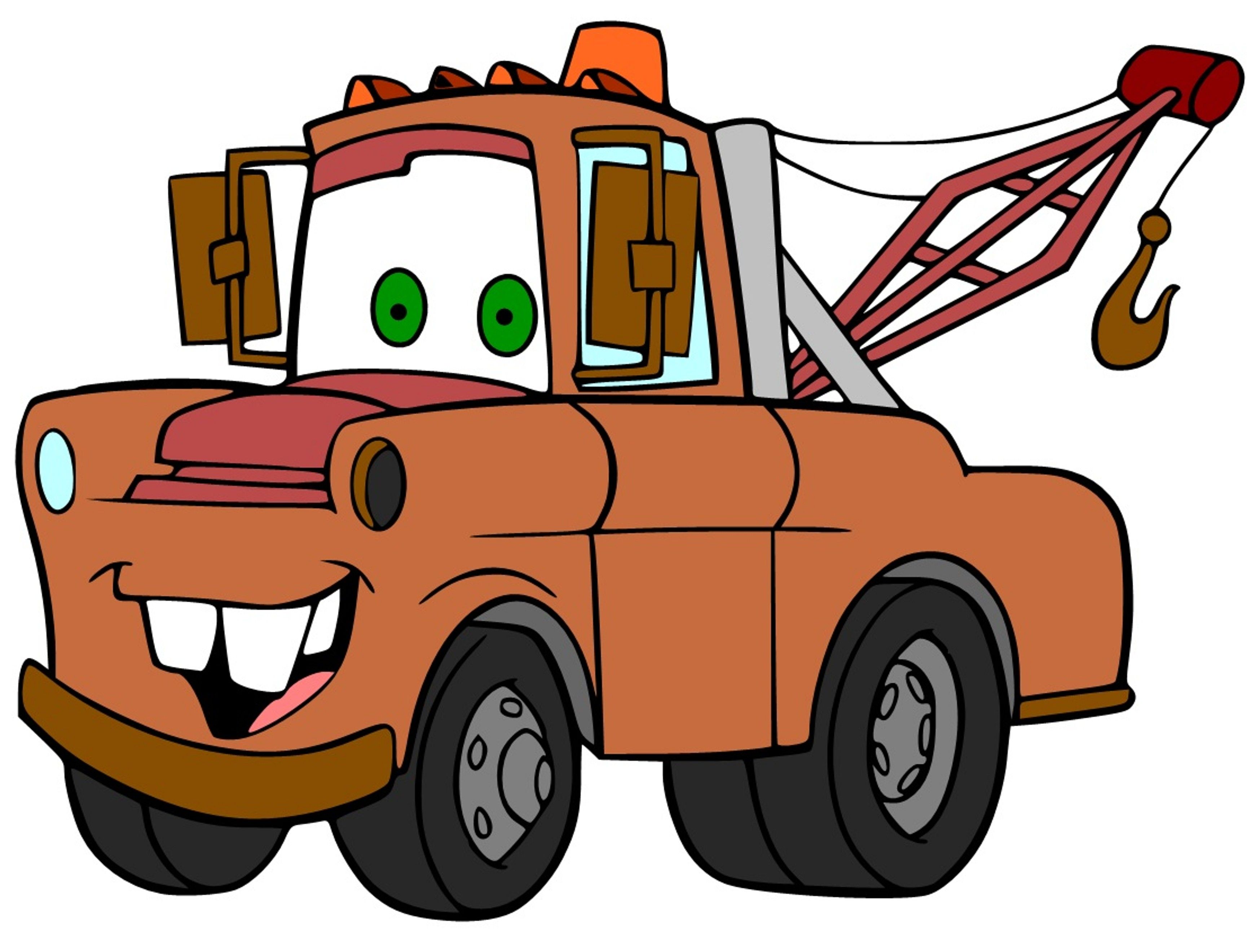 3480x2640 Mater Coloring Pages
