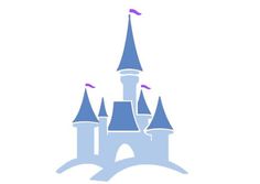 Disney Castle Drawing Step Step