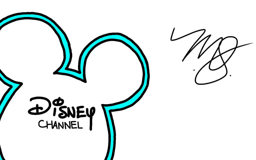 1024x640 My Drawing Of The Disney Channel Logo