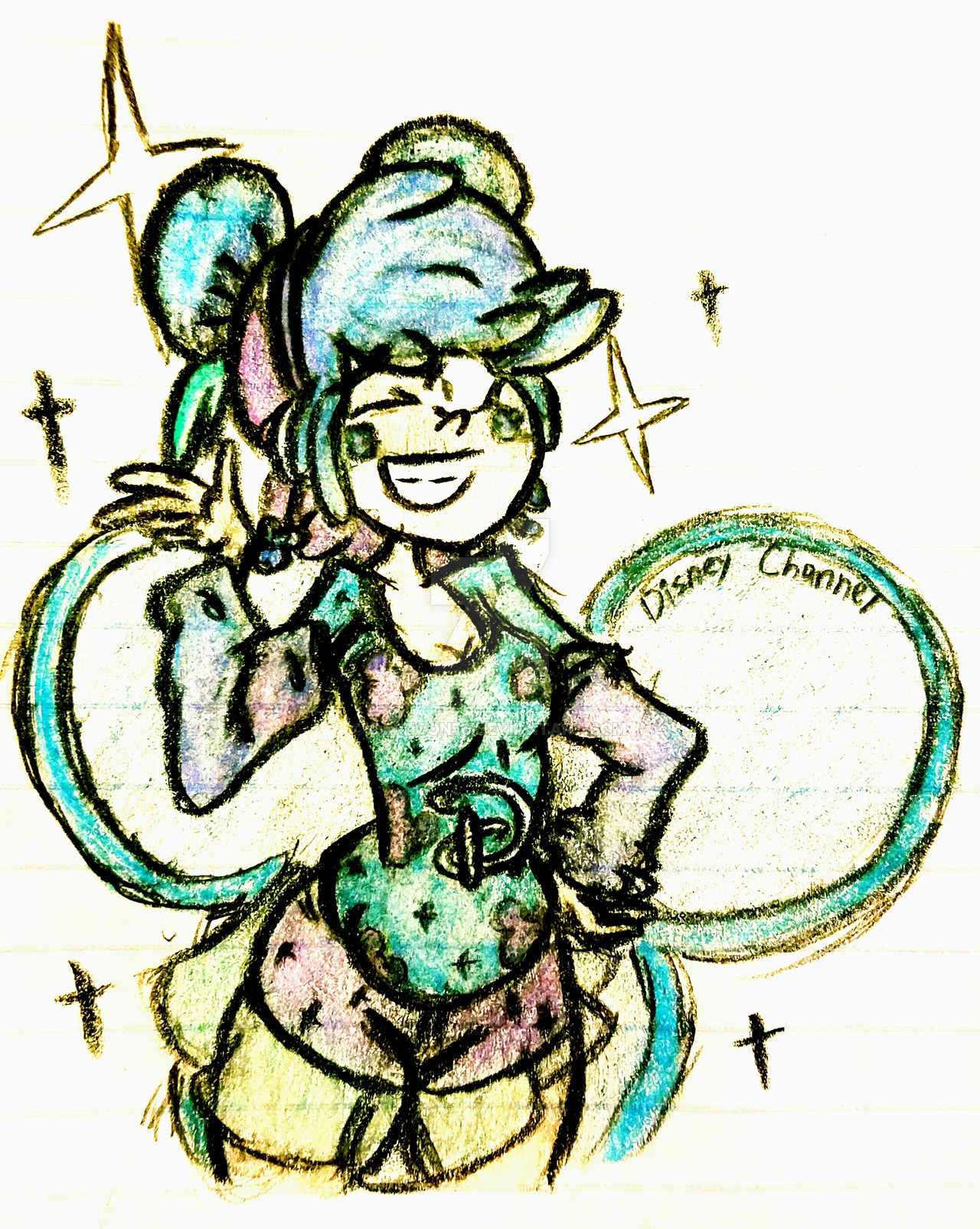 1280x1605 Disney Channel Tan