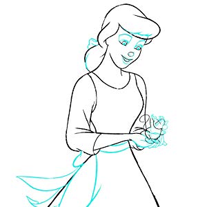 300x300 Disney Princess Learn To Draw Princesses How To Draw Cinderella