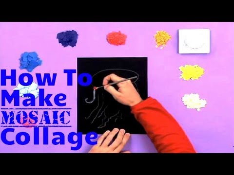 480x360 Art Attack How To Make A Mosaic Collage Disney India Official