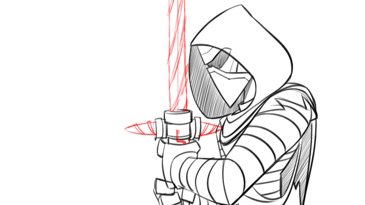 1536x864 How To Draw Kylo Ren, Disney Infinity Style
