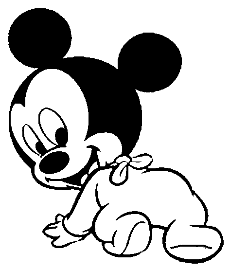 473x555 Baby Disney Characters Coloring Pages Coloring Pages Mickey