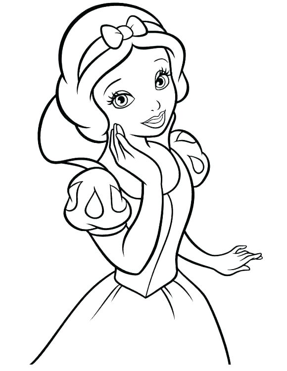 580x750 Princess Disney Drawing