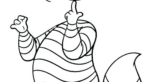 600x315 Coloring Pages Printable Pdf For Girls Halloween Free Cat Smile