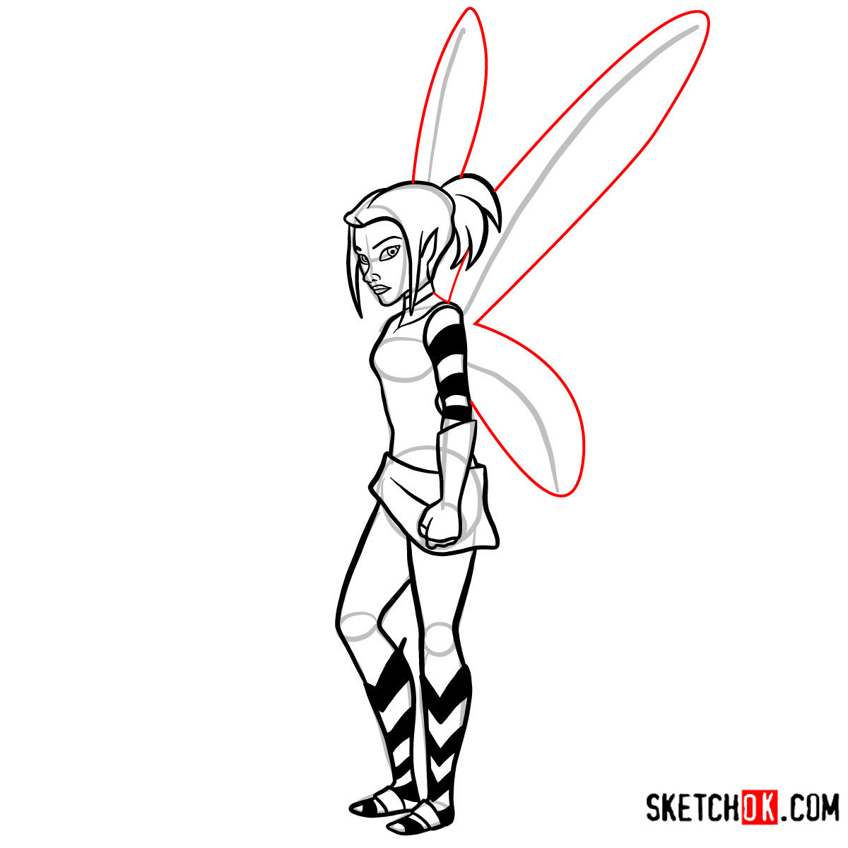 1200x1200 How To Draw Nyx Disney Fairies