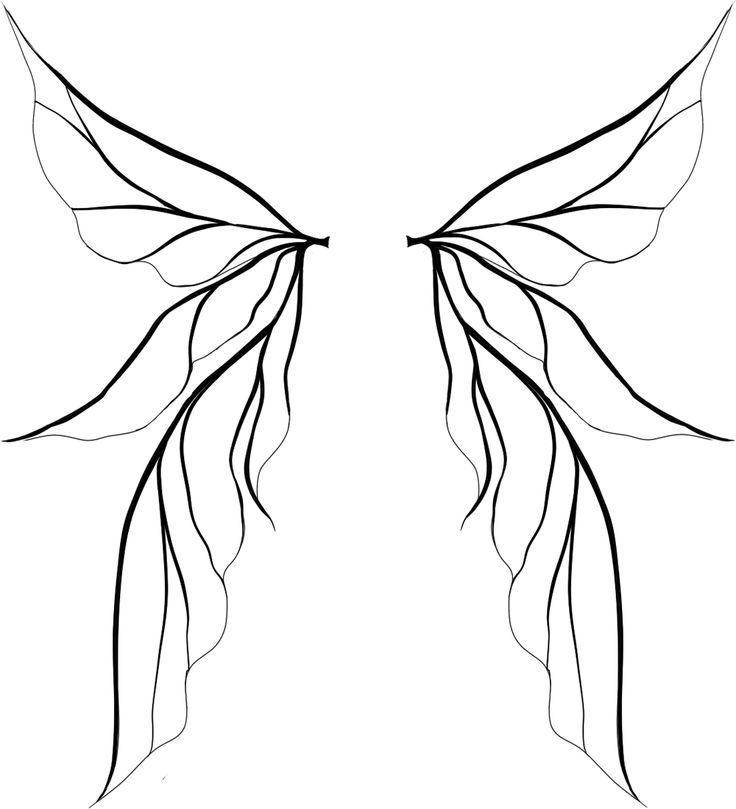736x809 Tinkerbell Wings Clipart