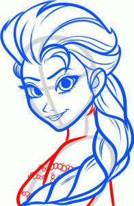 196x302 Best How To Draw Elsa Images Princesses, Drawings, Elsa Frozen