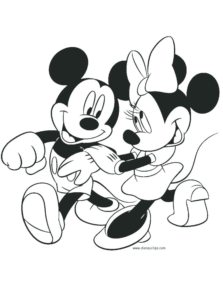 765x978 Disney Mickey Mouse Coloring Pages Free Coloring Pages All In One
