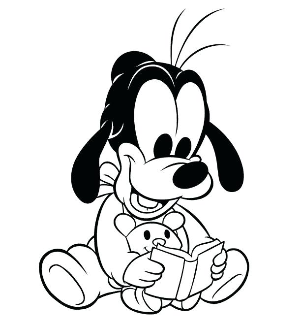 612x660 Awesome Baby Coloring Pages Ideas New Mickey Mouse Drawing
