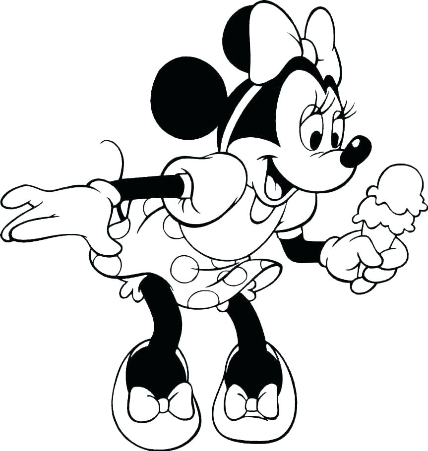 863x910 Disney Mickey Mouse Coloring Pages Print