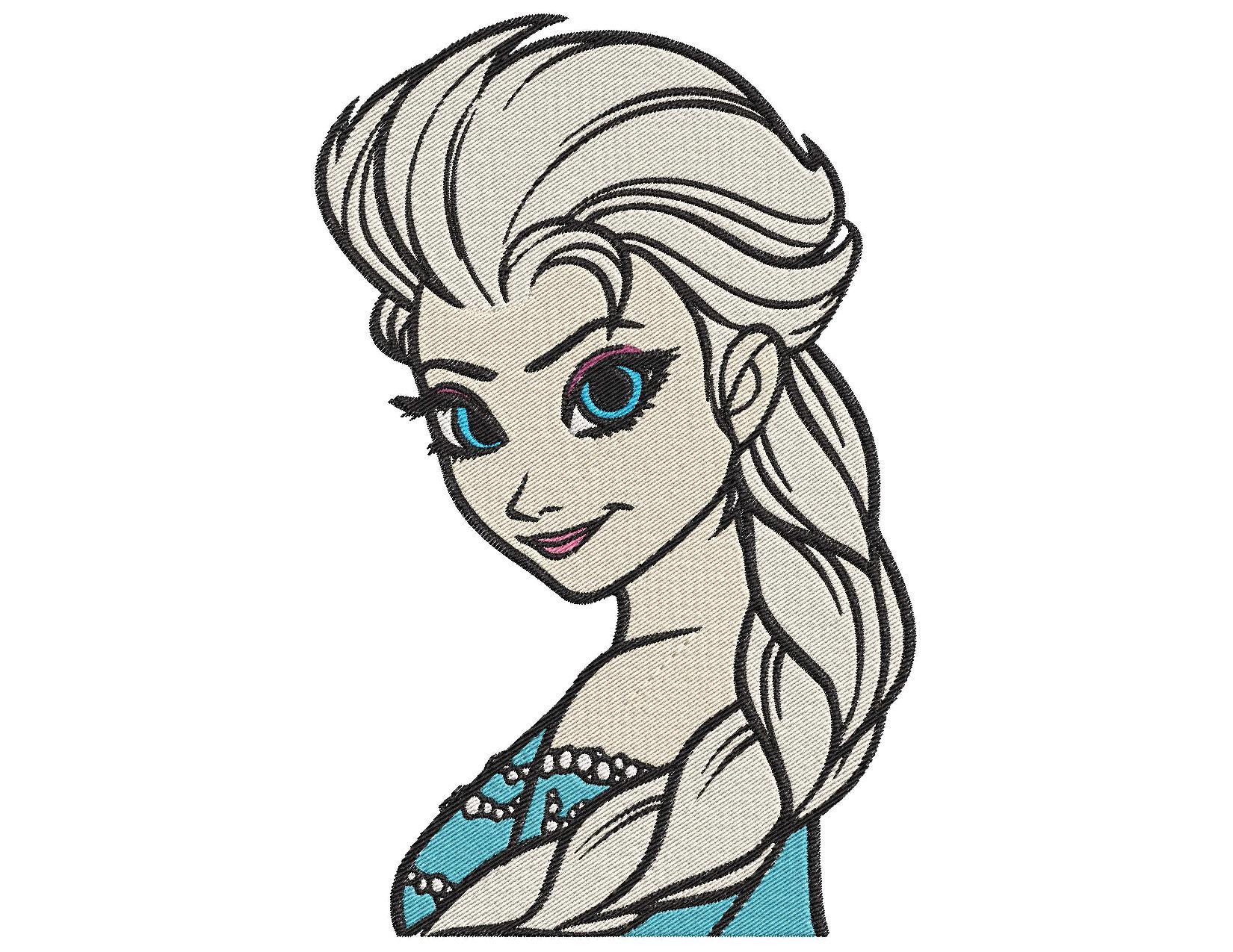 1650x1275 Frozen Disney Olaf Embroidery Design