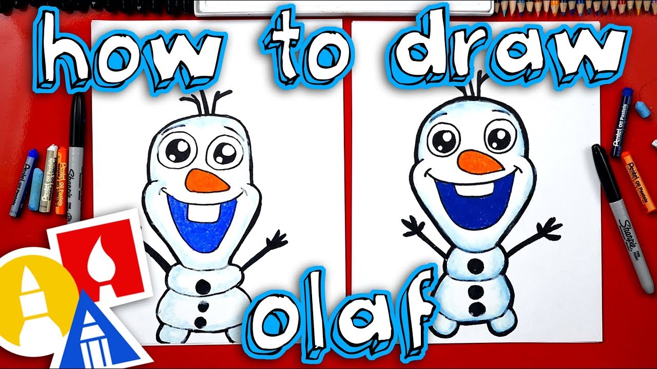 1280x720 How To Draw Olaf From Disney Frozen