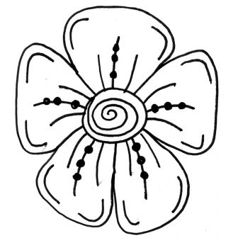 336x336 Flower Drawings Cartoon In Pencil Images Of Animals