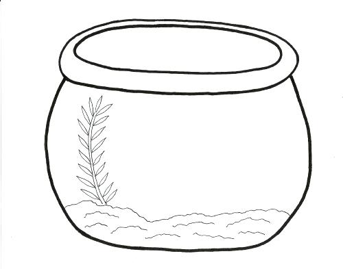 500x393 Coloring Pages For Girls Pdf Kids Summer Adults Quotes Fish Bowl