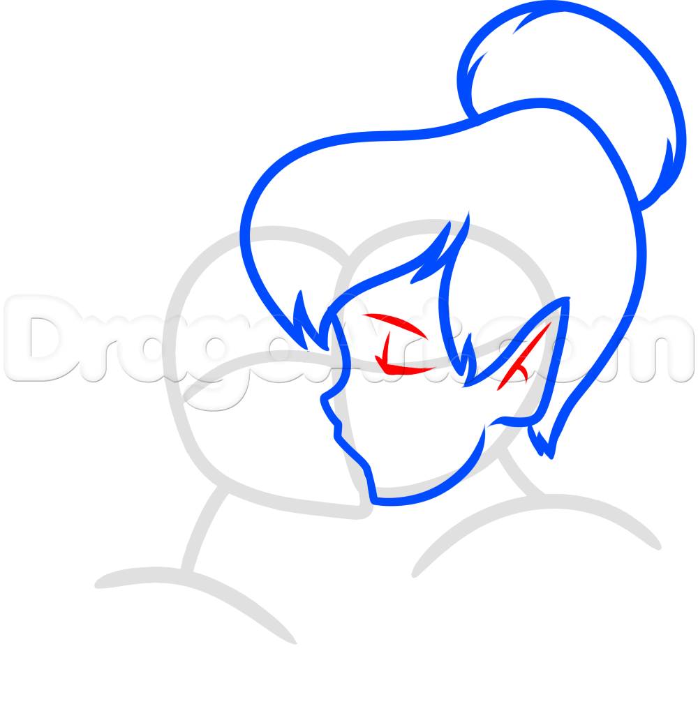 1000x1009 How To Draw Peter Pan And Tinkerbell, Step