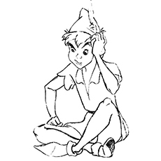 230x230 Peter Pan Coloring Pages