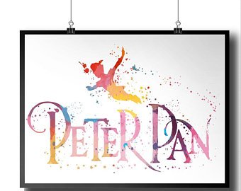 340x270 Peter Pan Drawing Etsy
