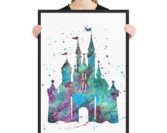 340x270 Disneyland Drawing Etsy