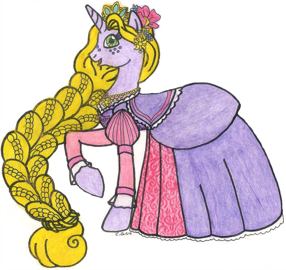 920x868 Mlp Fim Disney Princess Rapunzel