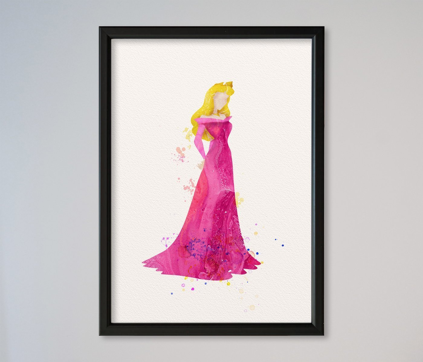 1400x1200 Princess Aurora Disney Sleeping Beauty Poster Handmade