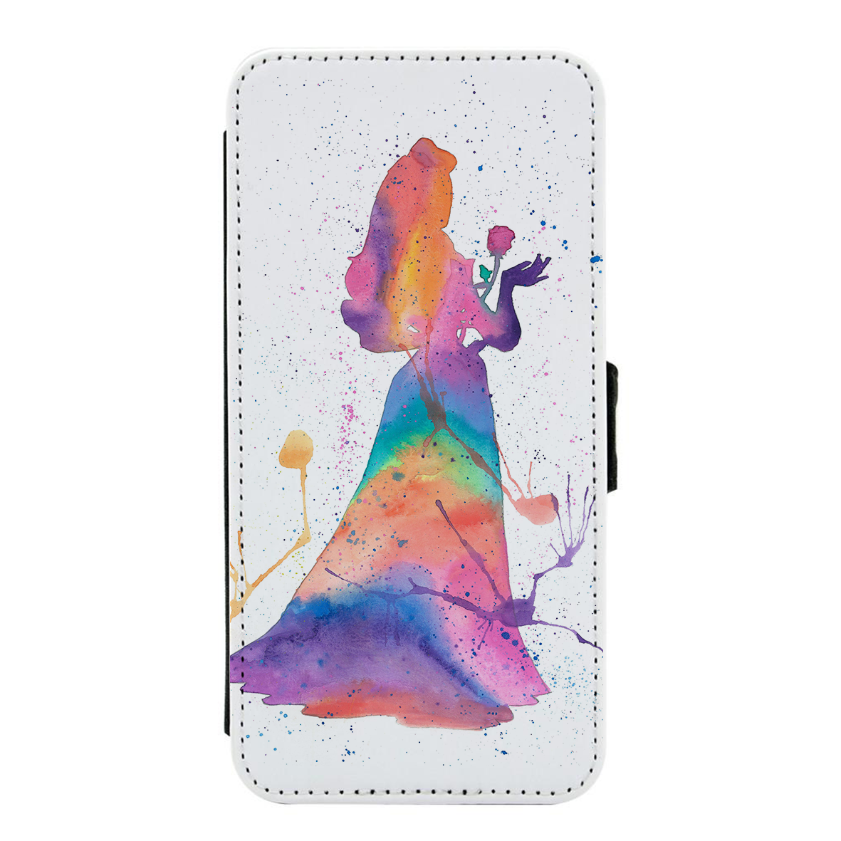 1181x1181 Sleeping Beauty Disney Pu Leather Flip Case Ladybug Print