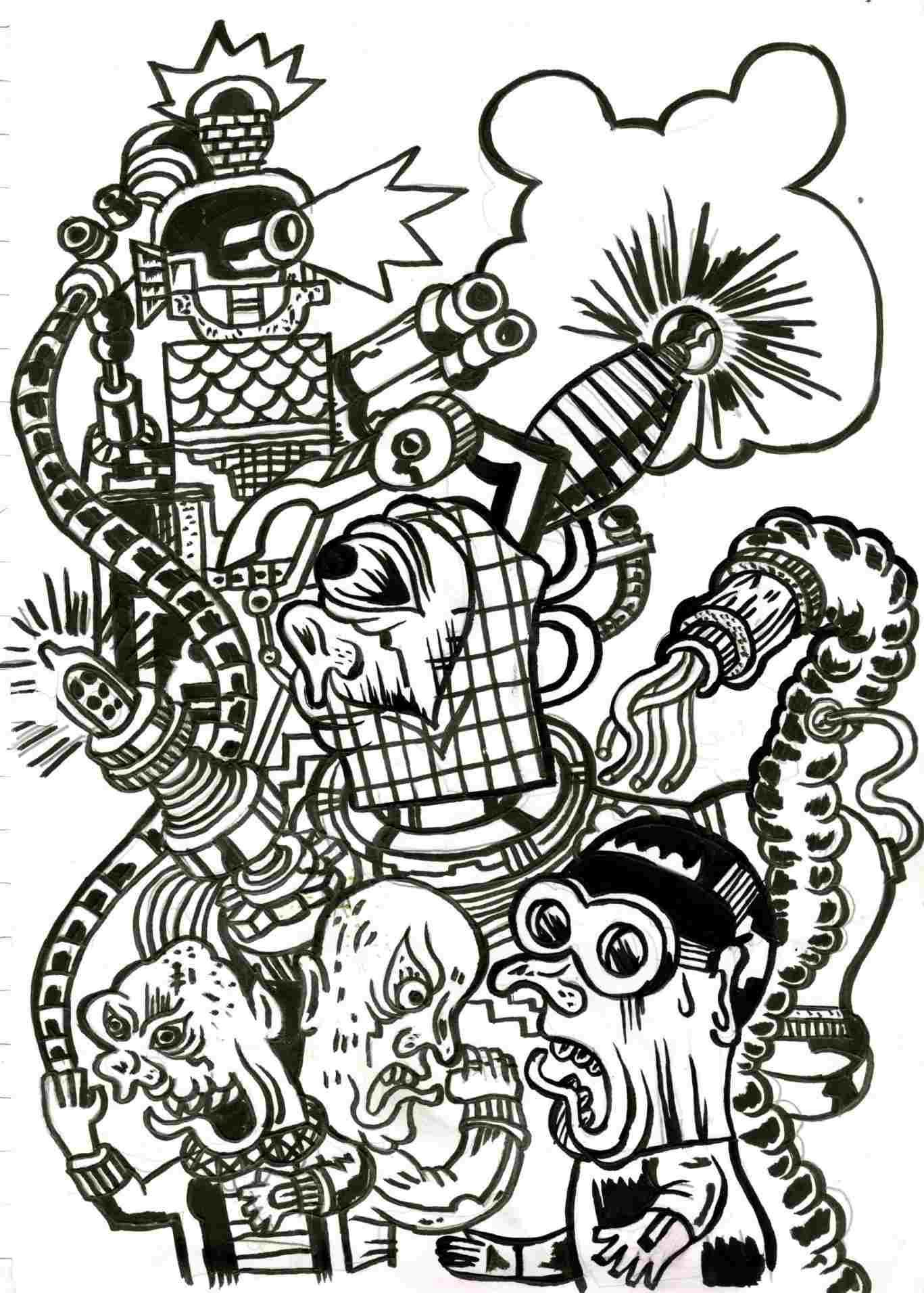 1367x1911 Brush Set For Comics S U Illustrations Rhyoutubecom Free Ink