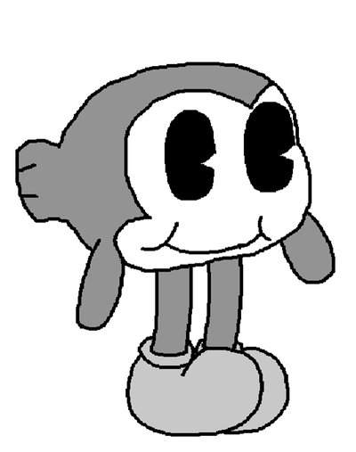 400x507 Darwin In Fleischer And Disney Style