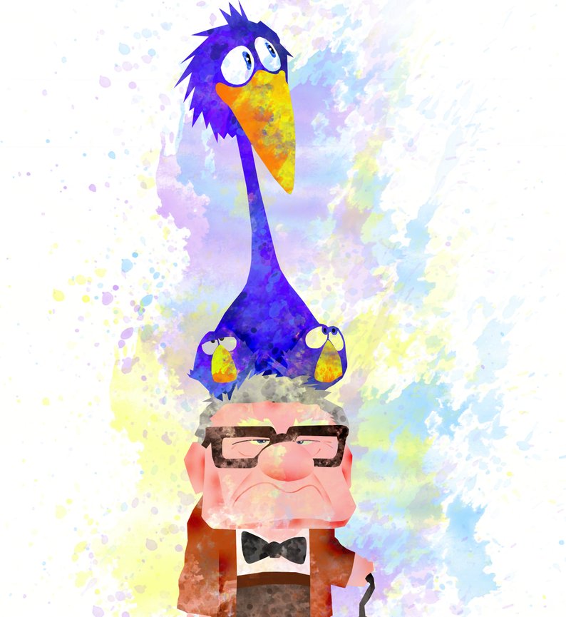 794x865 Up Carl Fredricksen Up Pixar Disney Up Print Poster Home Etsy