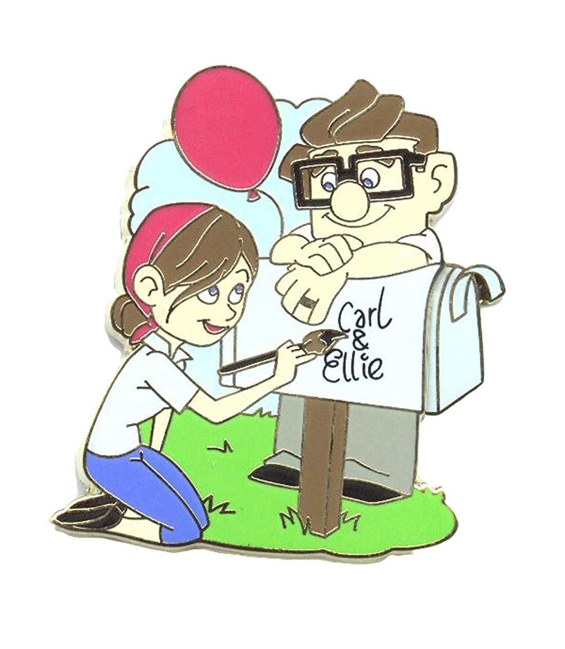 1100x1264 authentic disney up carl and ellie mailbox love
