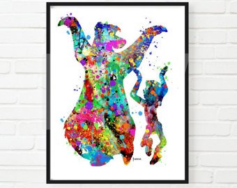 340x270 Disney Print Up House Watercolorinstant Download Up Movie Etsy