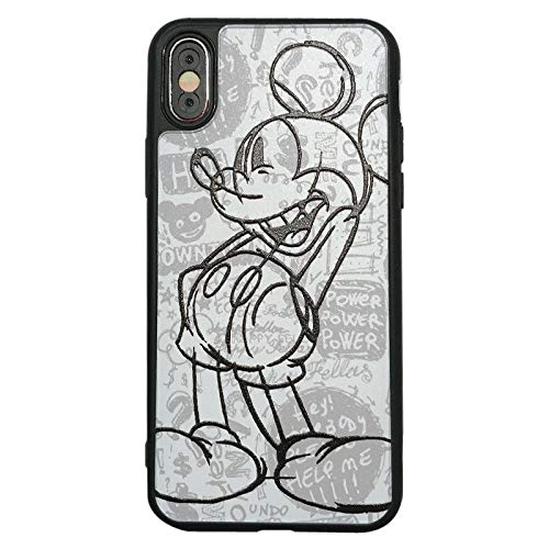 500x500 Hard Plastic Soft Frames Mickey Mouse Case For Apple